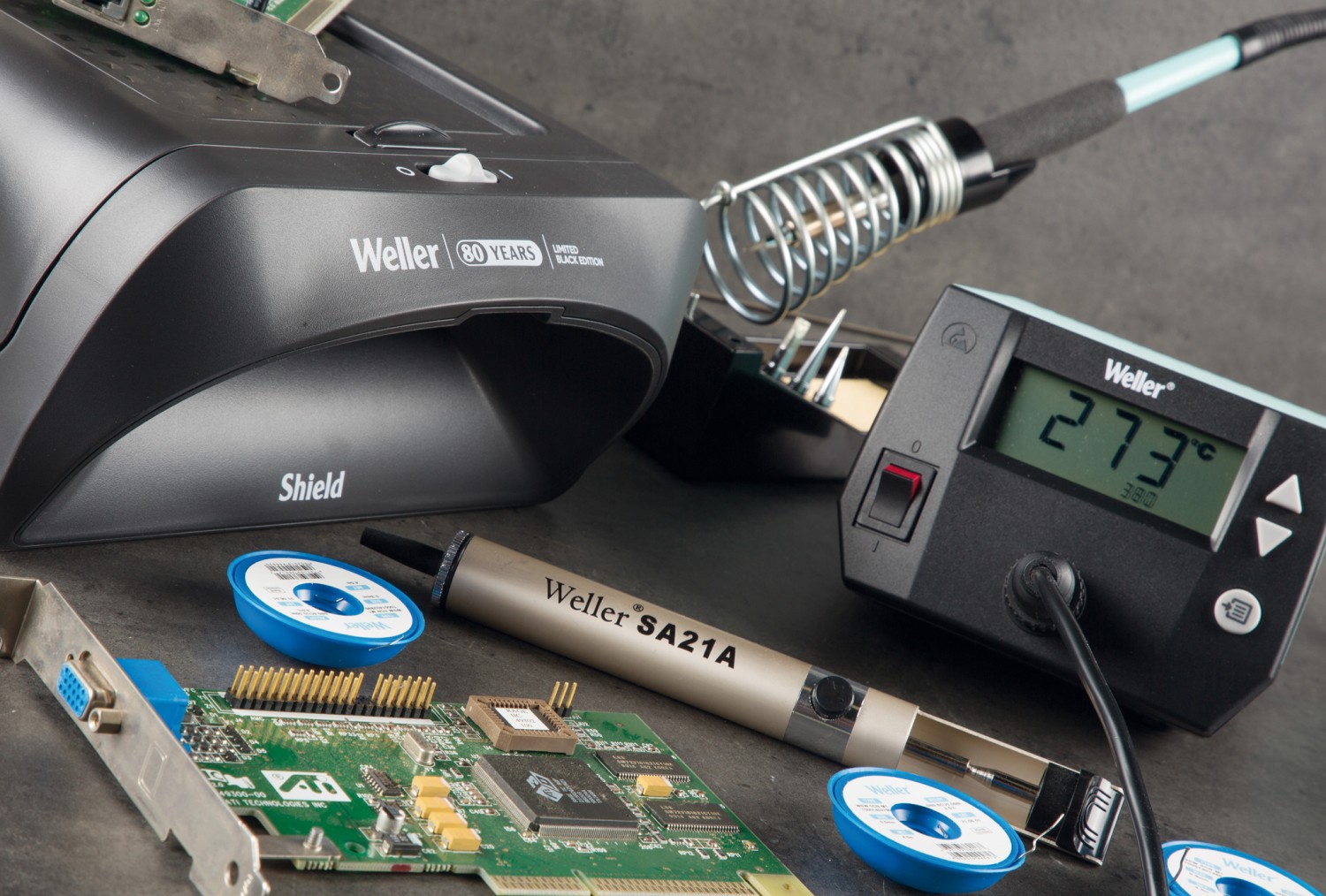 Serientest: Weller Lötstation WE 1010, Weller Lötrauchabsaugung Zero Smog Shield, Bild 5 Smartphone Weller Lötstation WE 1010, Weller Lötrauchabsaugung Zero Smog Shield im Test , Bild 5