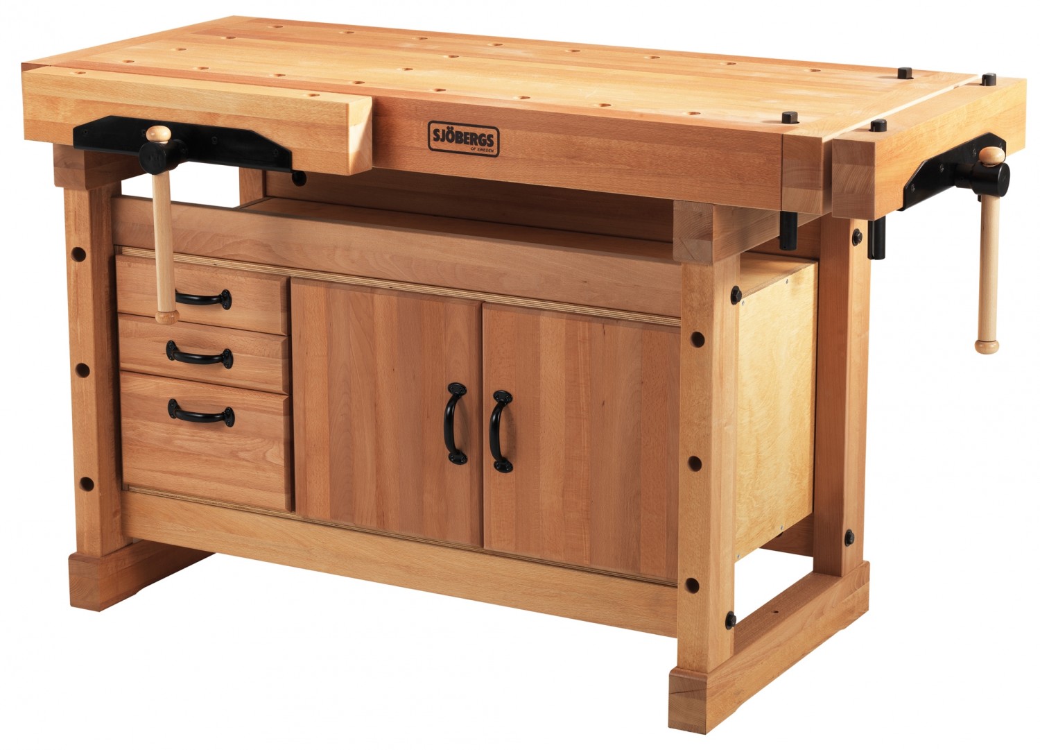 shop sjobergs 27.937-in w x 35.437-in h wood work bench at