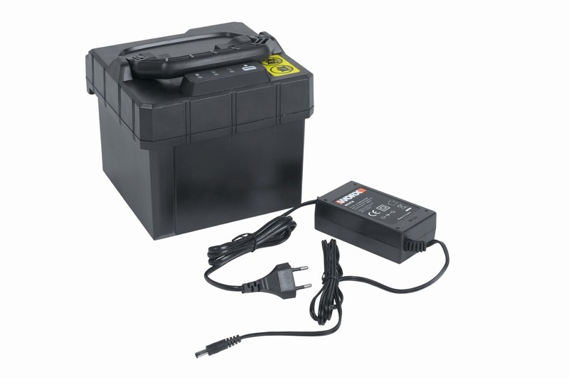 Handrasenmäher-Elektro Worx Akkurasenmäher WG780E im Test, Bild 6