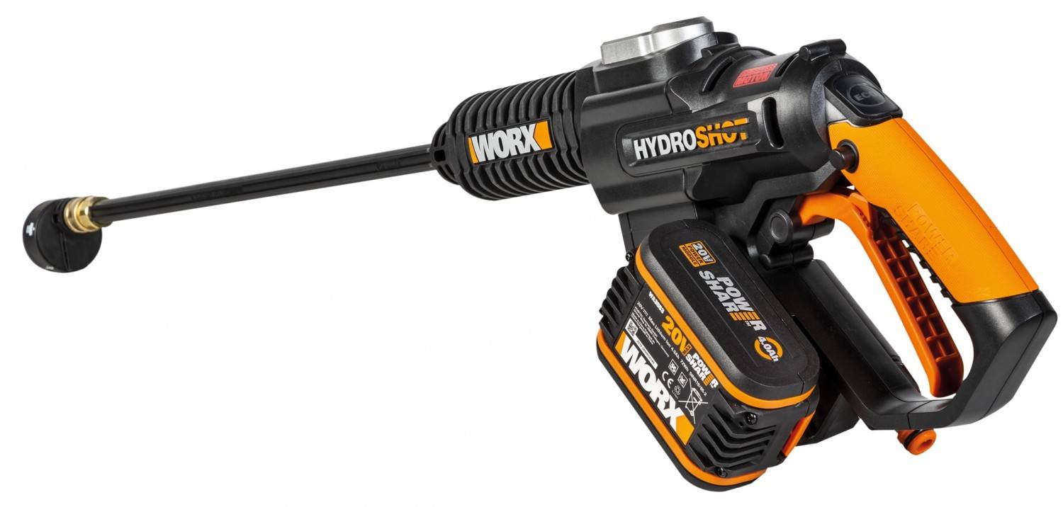 Rund ums Haus Worx HydroShot WG630E im Test, Bild 10