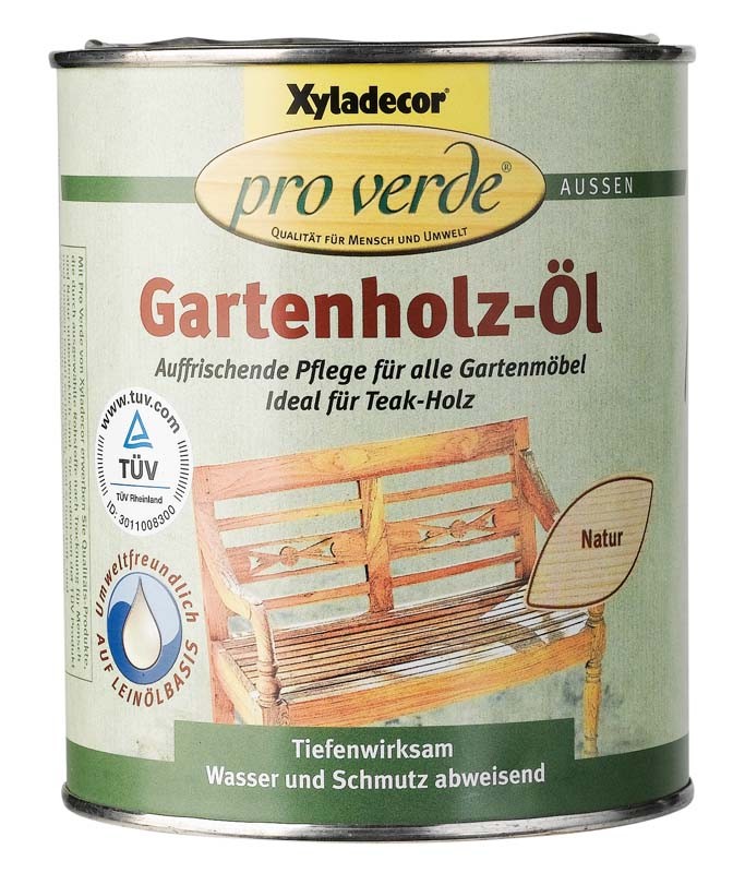 Holzöle Xyladecor pro verde im Test, Bild 1