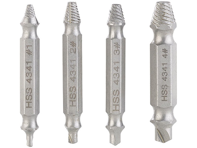 Problemlöser: AGT Professional Schrauben-Ausdreher Set, Bild 5 Zubehör Handwerkzeuge AGT Professional Schrauben-Ausdreher Set im Test, Bild 5
