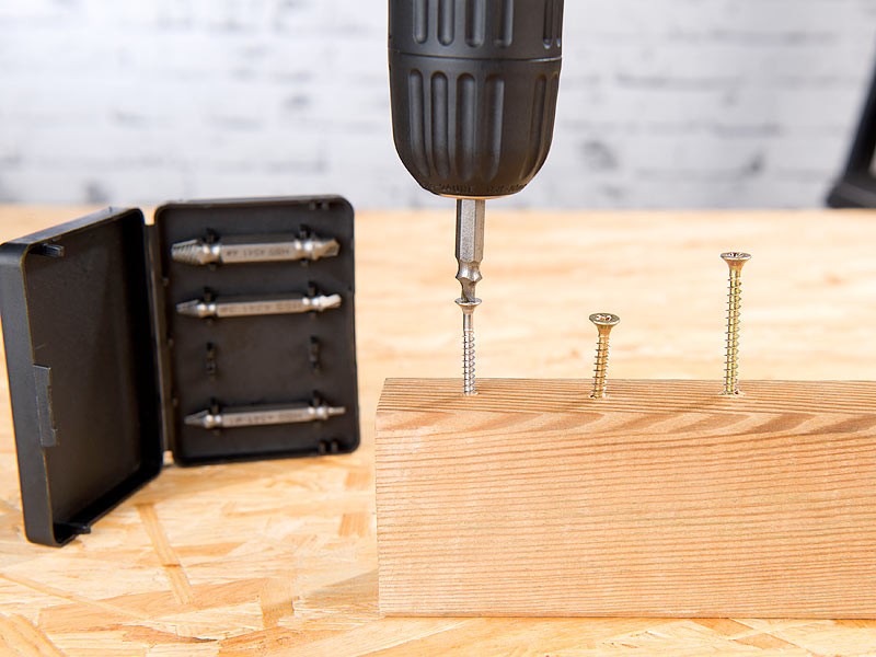 Problemlöser: AGT Professional Schrauben-Ausdreher Set, Bild 6 Zubehör Handwerkzeuge AGT Professional Schrauben-Ausdreher Set im Test, Bild 6