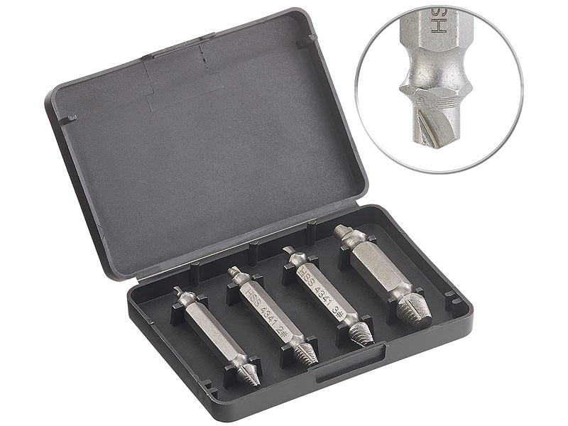 Problemlöser: AGT Professional Schrauben-Ausdreher Set, Bild 7 Zubehör Handwerkzeuge AGT Professional Schrauben-Ausdreher Set im Test, Bild 7
