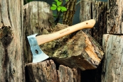 Krumpholz<br>Zimmermannsaxt mit Eschenstiel, Artnr.: 0571