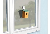 Rund ums Haus Royal Gardineer Fenster-Nistkasten aus Echtholz, mit starkem Saugnapf und Sichtfenster im Test, Bild 1
