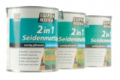 Innenfarben-Wand Super Nova 2in1 Seidenmattlack im Test, Bild 1