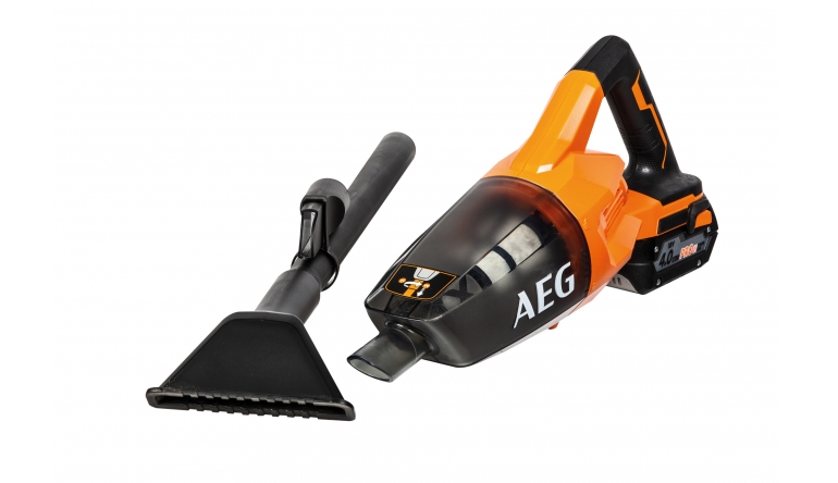 Mal eben saugen ...: AEG 18-V-Handstaubsauger BHSS18, Bild 1 Staubsauger AEG 18-V-Handstaubsauger BHSS18 im Test, Bild 1