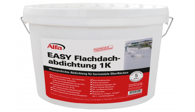 Sonstige Baustoffe Alfa 805/806 EASY Flachdachreparatur 1 K im Test, Bild 1