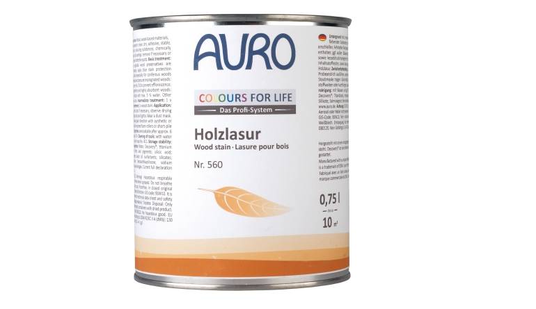 Lacke und Lasuren Auro Colours for Life Holzlasur Nr. 560 im Test, Bild 1