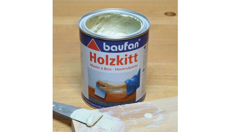 Sonstige Baustoffe Baufan Holzkitt im Test, Bild 1