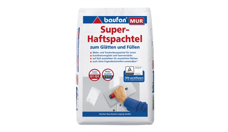 Sonstige Baustoffe Baufan MUR Super Haftspachtel im Test, Bild 1