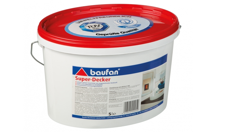 Innenfarben-Wand Baufan Super-Decker im Test, Bild 1