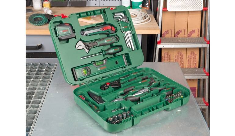 Neu bei Bosch: Handwerkzeuge: Bosch Advanced Werkzeugkoffer, Bild 1 Handwerkzeug-Sets Bosch Advanced Werkzeugkoffer im Test, Bild 1