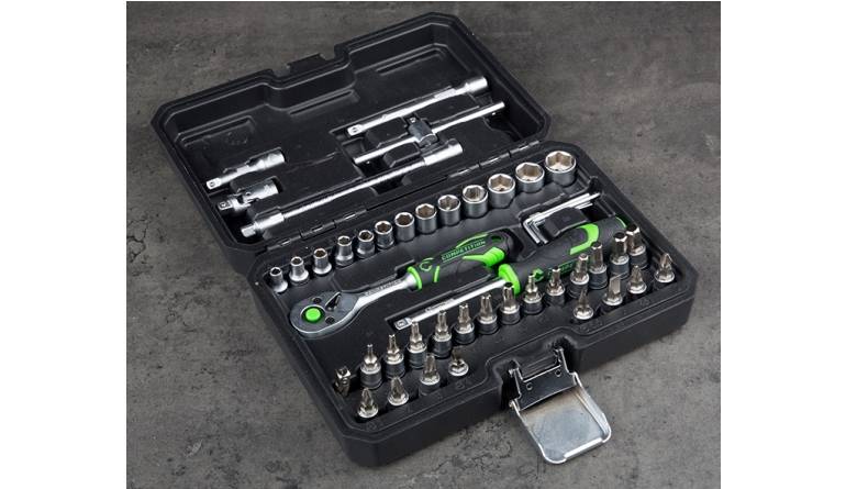 Vielseitiges-Werkzeug-Set!: Competition by KS Tools Ratschen-Set 512.0048, Bild 1 Handwerkzeug-Sets Competition by KS Tools Ratschen-Set 512.0048 im Test, Bild 1