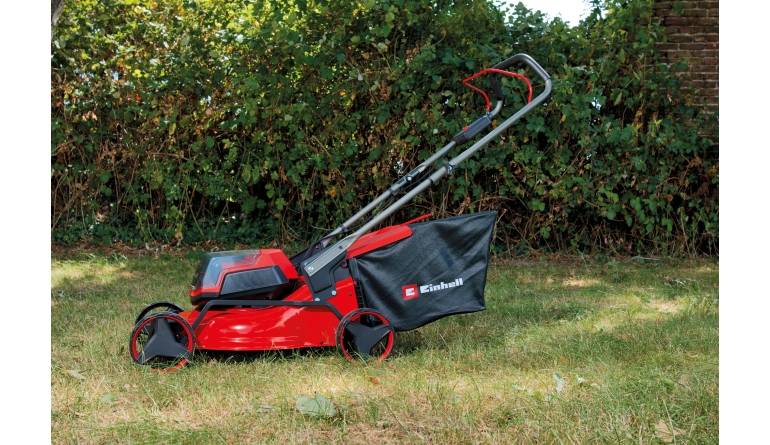 Handrasenmäher-Akku Einhell GC-CM 36/42 Li BL (2 x 4,0 Ah) im Test, Bild 1