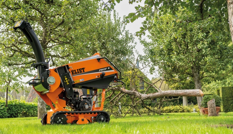 Garten-Häcksler Eliet Prof 6 Cross Country im Test, Bild 1