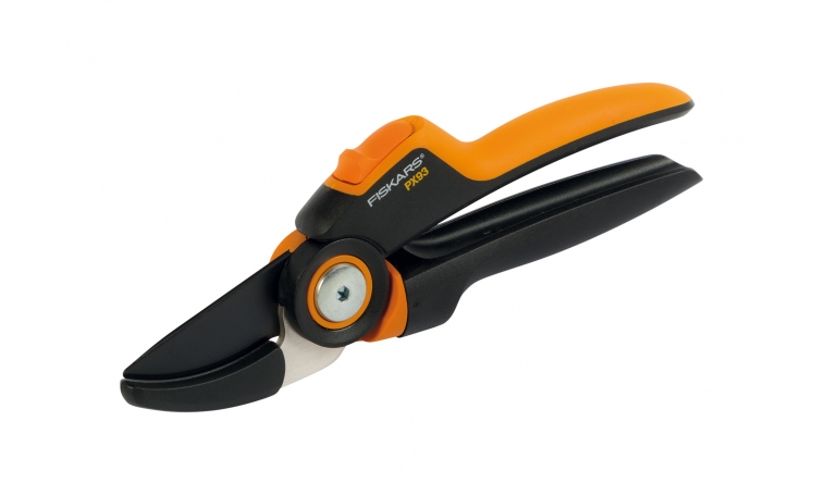 Astscheren Fiskars PowerGear X Rollgriff-Gartenschere, Amboss PX93 im Test, Bild 1