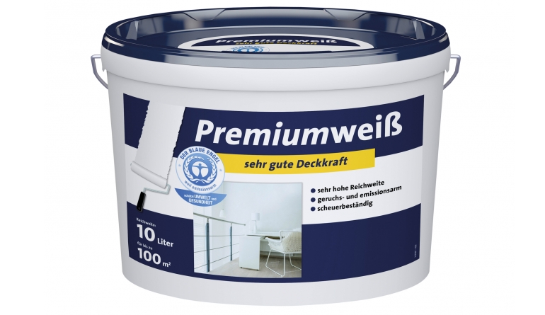 Inkognito: FLT Premiumweiß, Bild 1 Innenfarben-Wand FLT Premiumweiß im Test, Bild 1