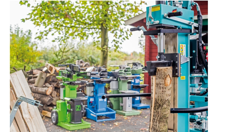 Holz-Spalter: Groß und stark - Sechs 10-t-Holzspalter im Vergleich, Bild 1