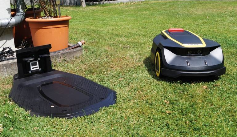 Der Dortmunder: Kärcher RCX 4, Bild 1 Roboter-Rasenmäher Kärcher RCX 4 im Test, Bild 1
