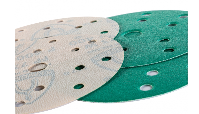 Neue Schleifblattgeneration der T-ACT-Serie von Klingspor: Klingspor Schleifmittel T-ACT Serie, Bild 1 Gewerbliche Werkzeuge Klingspor Schleifmittel T-ACT Serie im Test, Bild 1