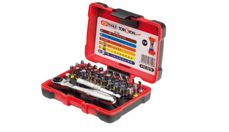 Sonstige Werkstatteinrichtung KS-Tools Torsions-Bit-Satz 918.3010 im Test, Bild 1