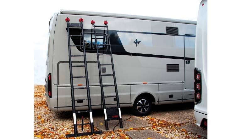 Leitern Leitertec Teleskopleiter-Set im Test, Bild 1