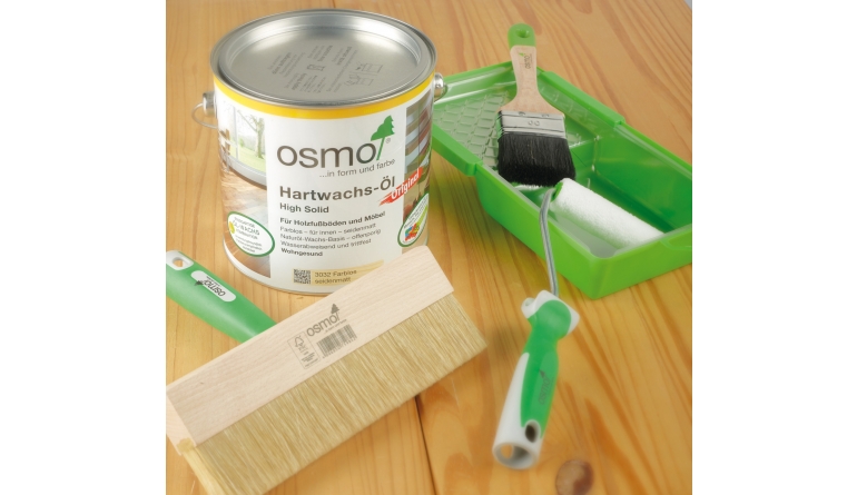 Naturanstrich: Osmo Hartwachsöl High Solid, Bild 1 Holzöle Osmo Hartwachsöl High Solid im Test, Bild 1