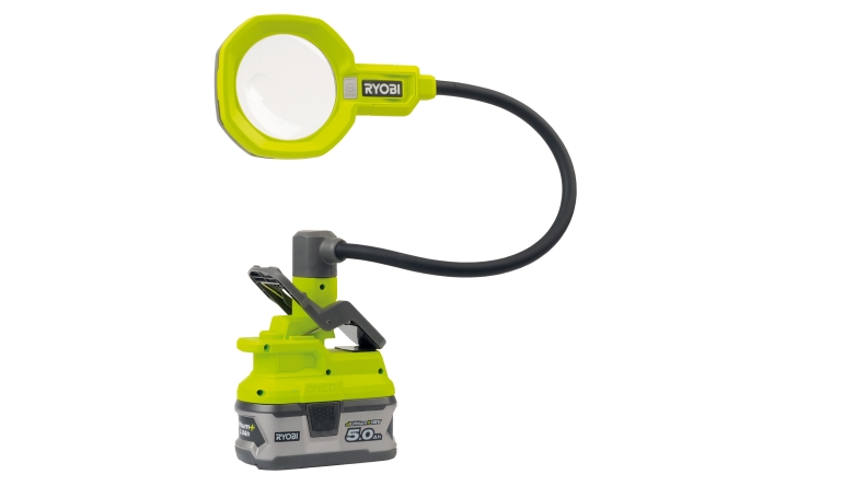 Beleuchtung Ryobi Akku-Lupenlampe RML18-0, ONE+ im Test, Bild 1