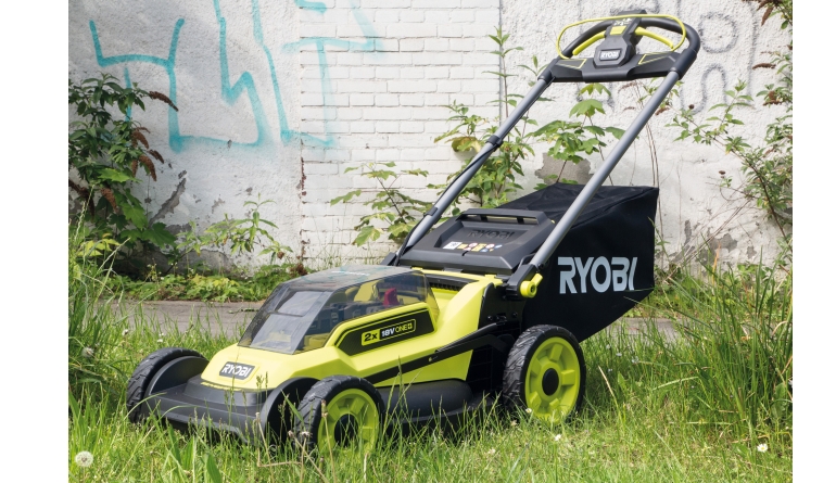 Handrasenmäher-Akku Ryobi RY18LMXSP51A im Test, Bild 1