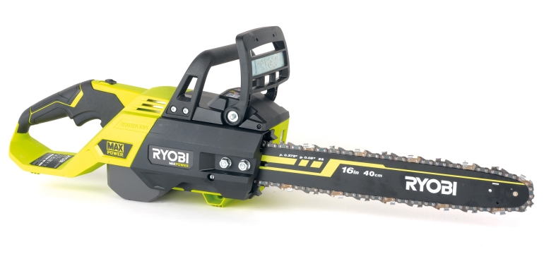 Akku-Kettensägen Ryobi RY36CSX40B im Test, Bild 1