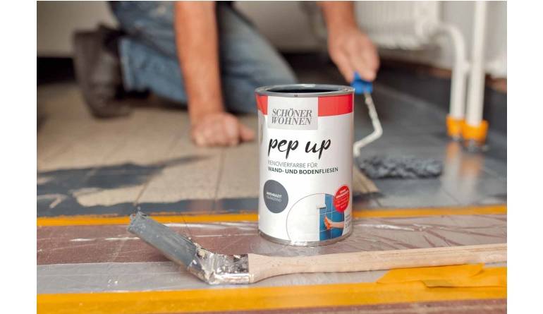 Lacke und Lasuren Schöner Wohnen Pep Up Renovierfarbe für Fliesen im Test, Bild 1