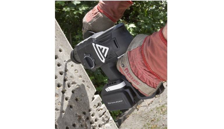 Kraftvoller Akku-Bohrhammer mit Brushless-Motor: Stahlwerk ABH-20 ST, Bild 1 Akku-Bohrhämmer Stahlwerk ABH-20 ST im Test, Bild 1