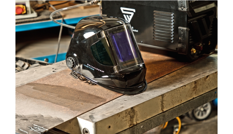 Persönliche Schutzausrüstung Stahlwerk Schweisshelm Titan im Test, Bild 1