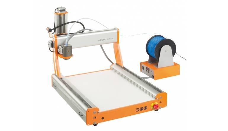 Stationäre Maschinen Stepcraft Desktop CNC-/3D-System Stepcraft 2 – 420 im Test, Bild 1