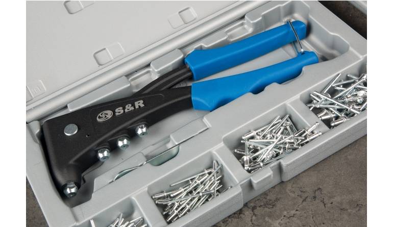 Zangen S&R Hand-Niet-Set im Koffer im Test, Bild 1