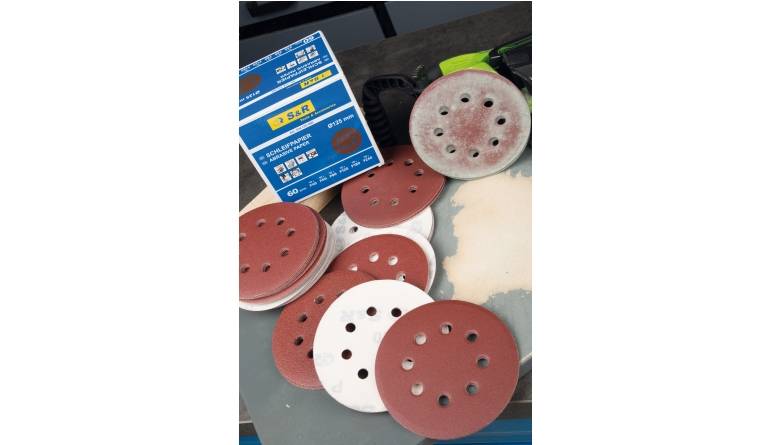 Sonstige Handwerkzeuge S&R Schleifpapier-Set 125 mm 60 Stk. im Test, Bild 1