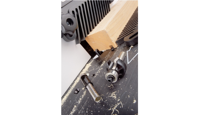 Systemtest: Trend Frästisch WRT, Trend Oberfräse T8EK, Bild 1 Elektro-Fräsen Trend Frästisch WRT, Trend Oberfräse T8EK im Test , Bild 1