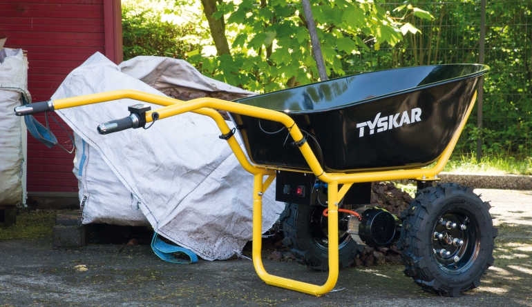Akku-Schubkarre Tyskar ESK260Twin im Test, Bild 1
