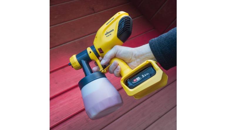 Sprühpistole Wagner Wood & Metal Sprayer W250 18V im Test, Bild 1