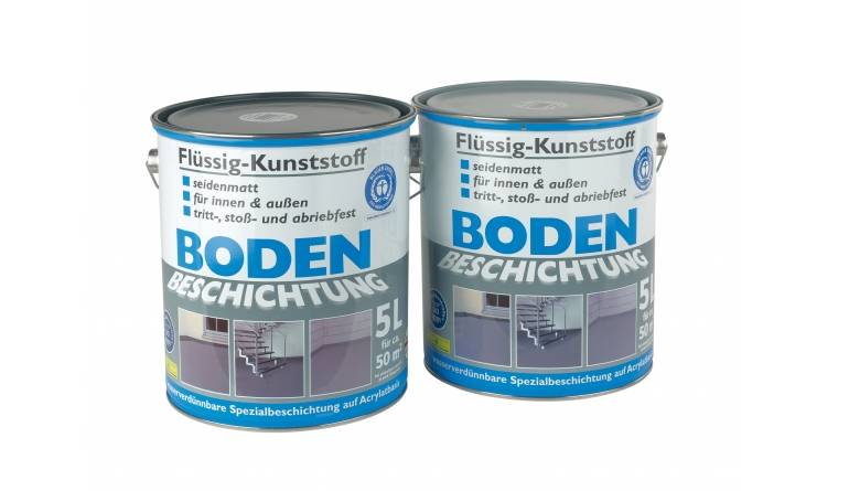 Wilckens Flüssig-Kunststoff Boden; Silbergrau RAL 7001