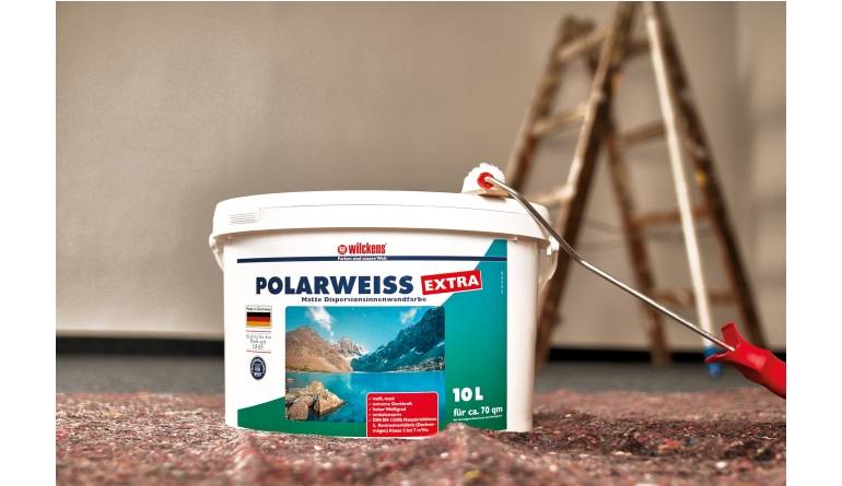 Innenfarben-Wand Wilckens Polarweiss Extra im Test, Bild 1