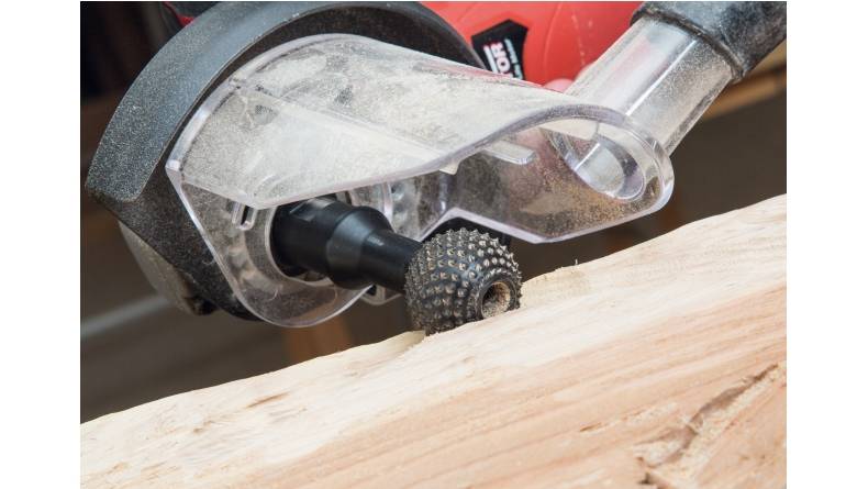 Zubehör Handwerkzeuge Wolfcraft Holzbearbeitungsset für Winkelschleifer im Test, Bild 1
