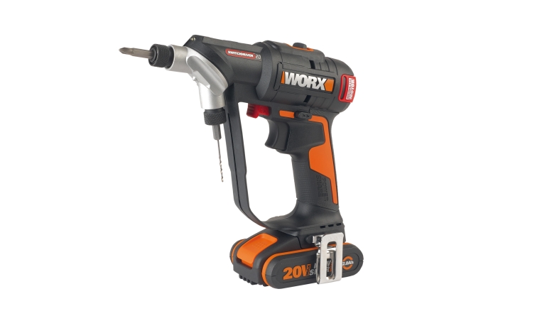 Akkuschrauber mit Switch: Worx Akku-Switchdriver 2.0 WX177, Bild 1 Akku-Schrauber Worx Akku-Switchdriver 2.0 WX177 im Test, Bild 1
