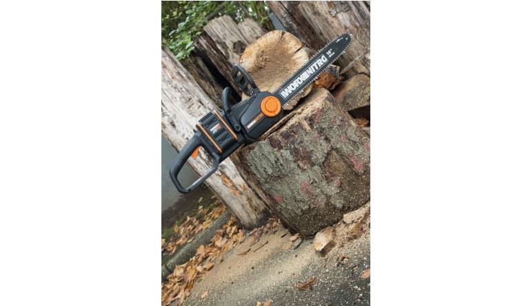 Akku-Kettensägen Worx WG385E, Worx Akku WA3646 Power Share Pro Plus 20V/4 Ah im Test , Bild 1