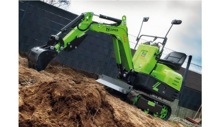 Gewerbliche Werkzeuge Zipper Minibagger Zi-MBGS600 im Test, Bild 1