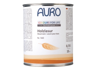 Einzeltest: Auro Colours for Life Holzlasur Nr. 560