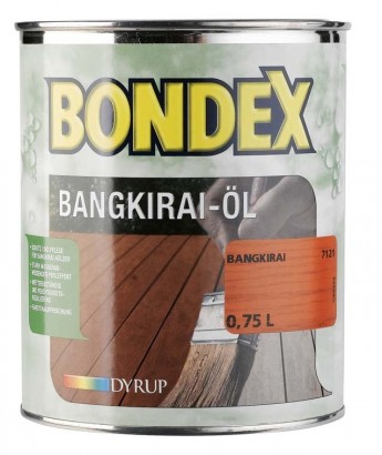 Vergleichstest: Bondex Bangkirai-Öl