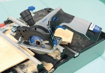 Sonstige Elektrowerkzeuge Akku Dremel Blueprint mobile Sägestation CS12V-S1C im Test, Bild 1